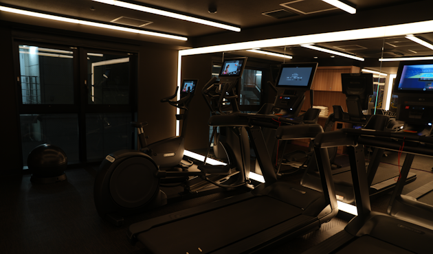 Salle de sport du Riad Yasmine